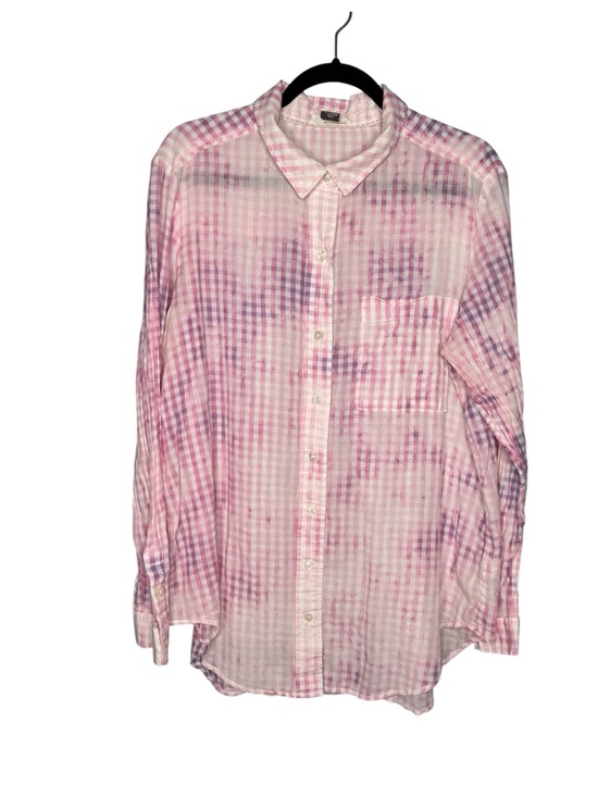 Anthropologie Tops - Anthropologie The Cate Classic Tie-Dye Button-down top boho western coquette